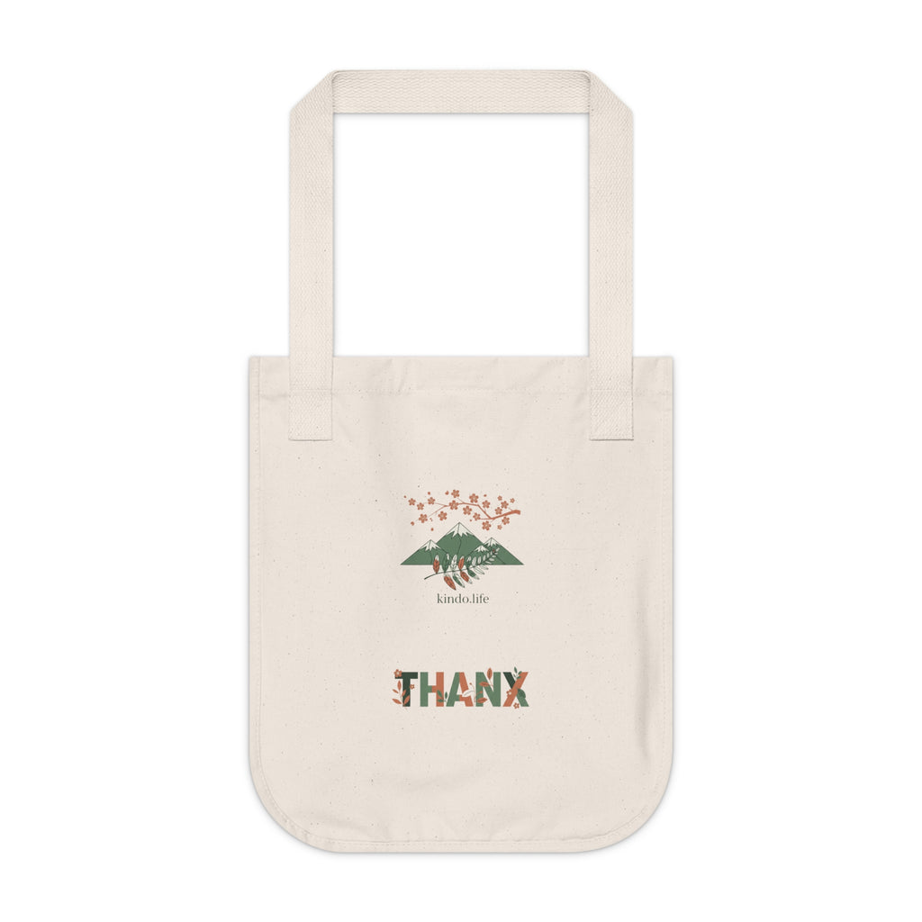 Organic Canvas Tote Bag
