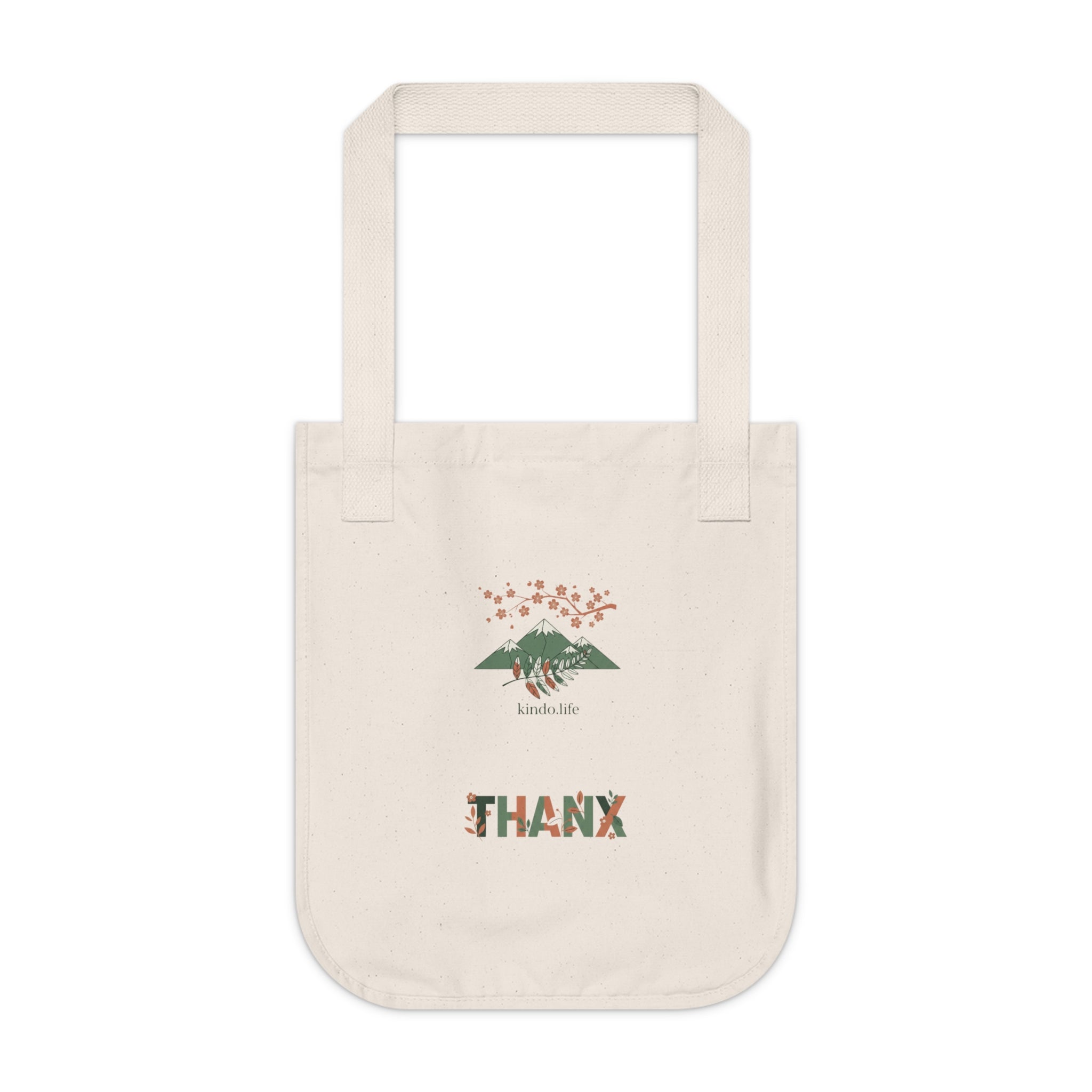Organic Canvas Tote Bag
