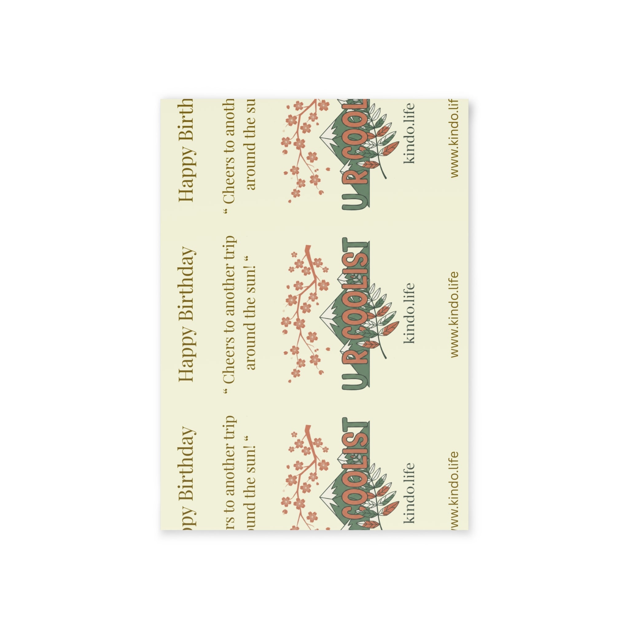 Holiday Cards (One-sided print)