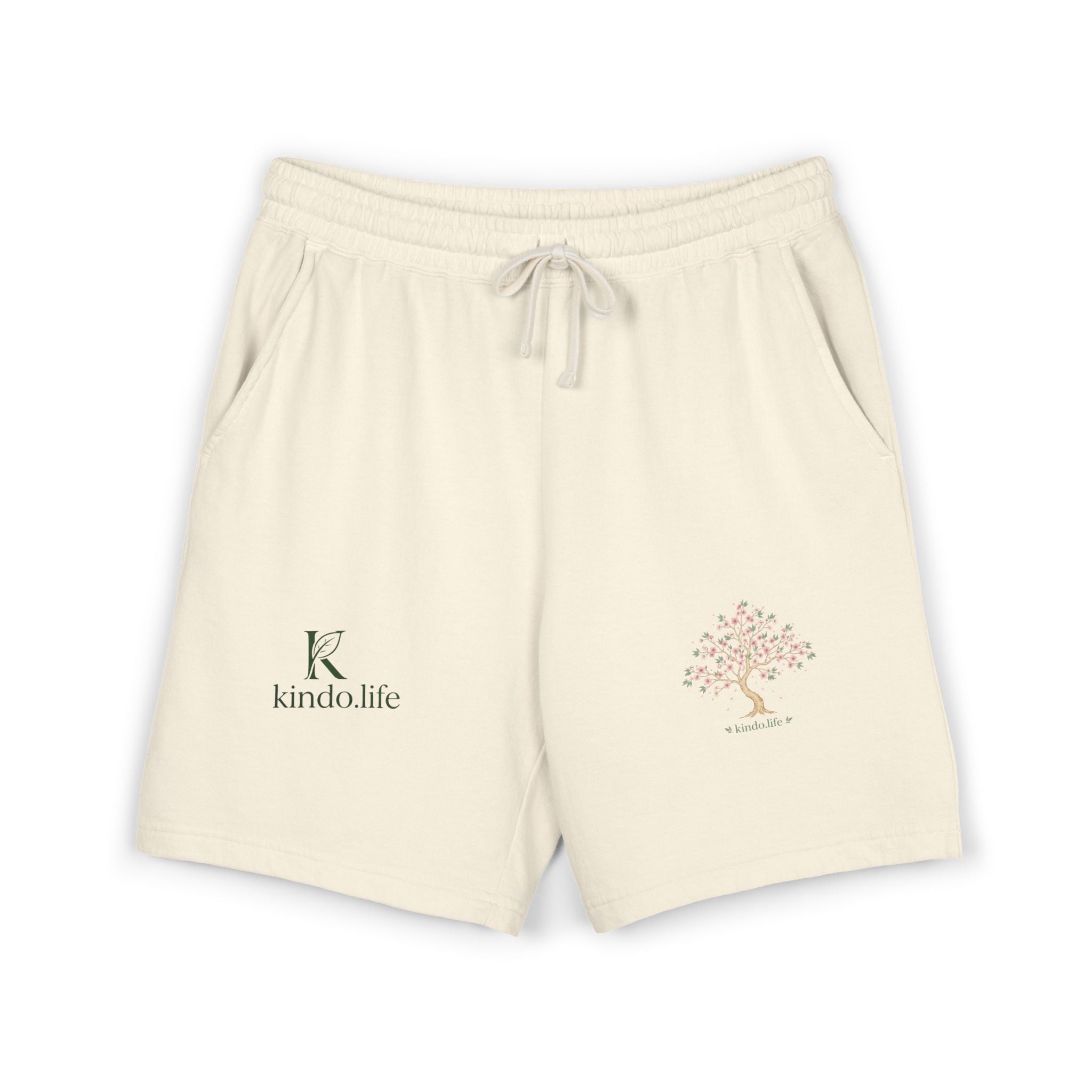 Unisex Garment-Dyed Lightweight Fleece Sweat Shorts