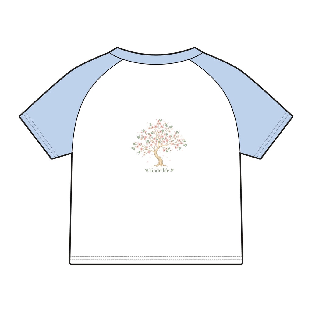 Women's Micro Rib Raglan Baby Tee