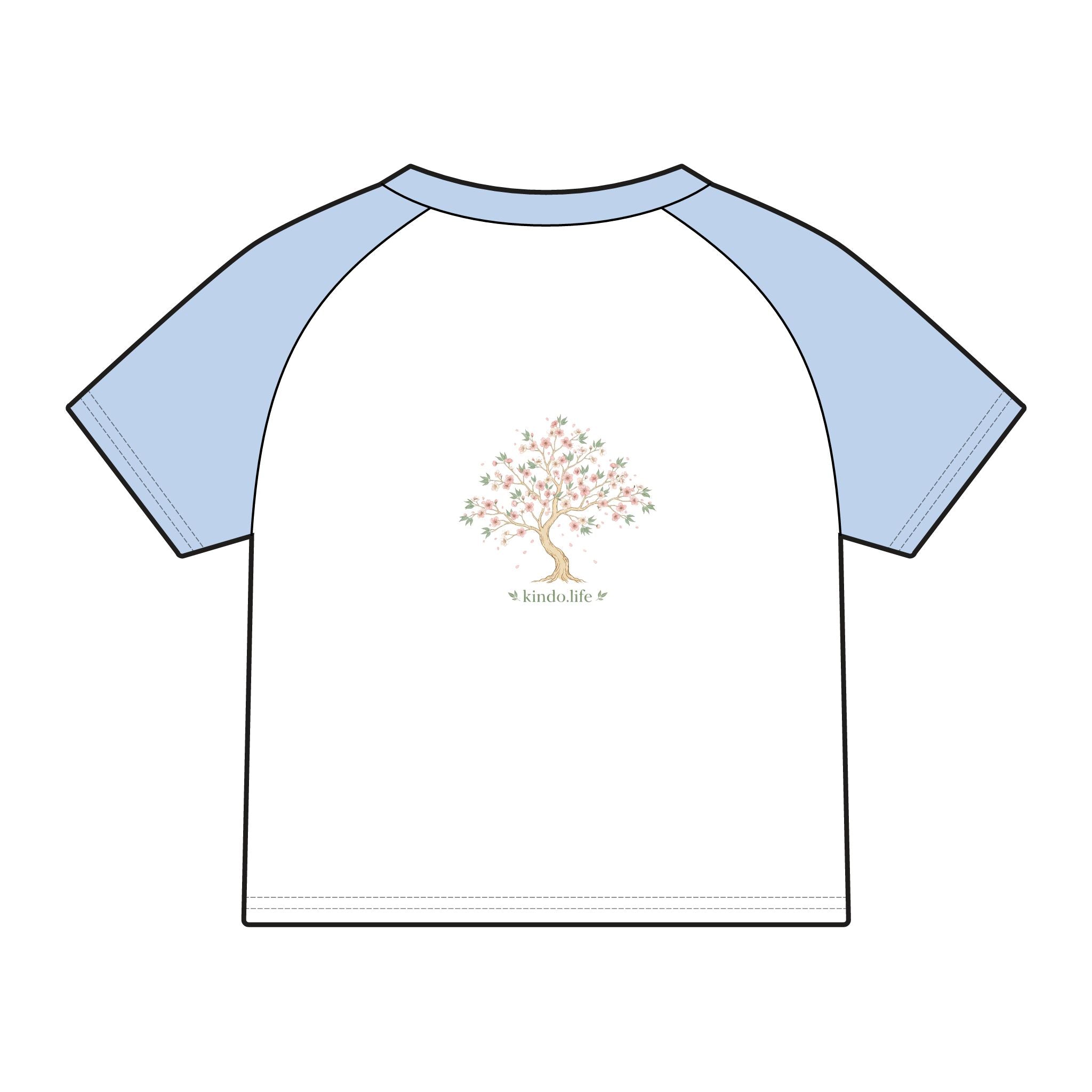 Women's Micro Rib Raglan Baby Tee