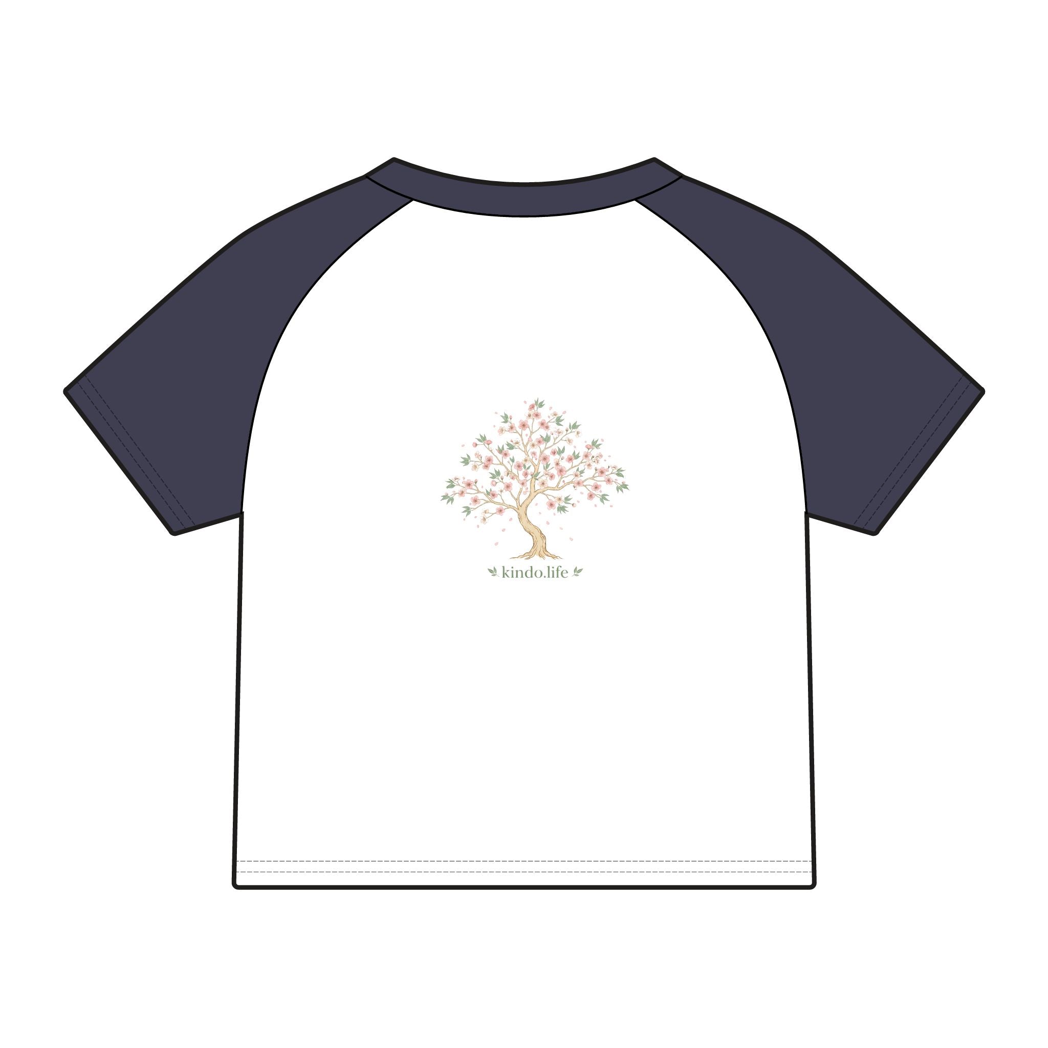 Women's Micro Rib Raglan Baby Tee