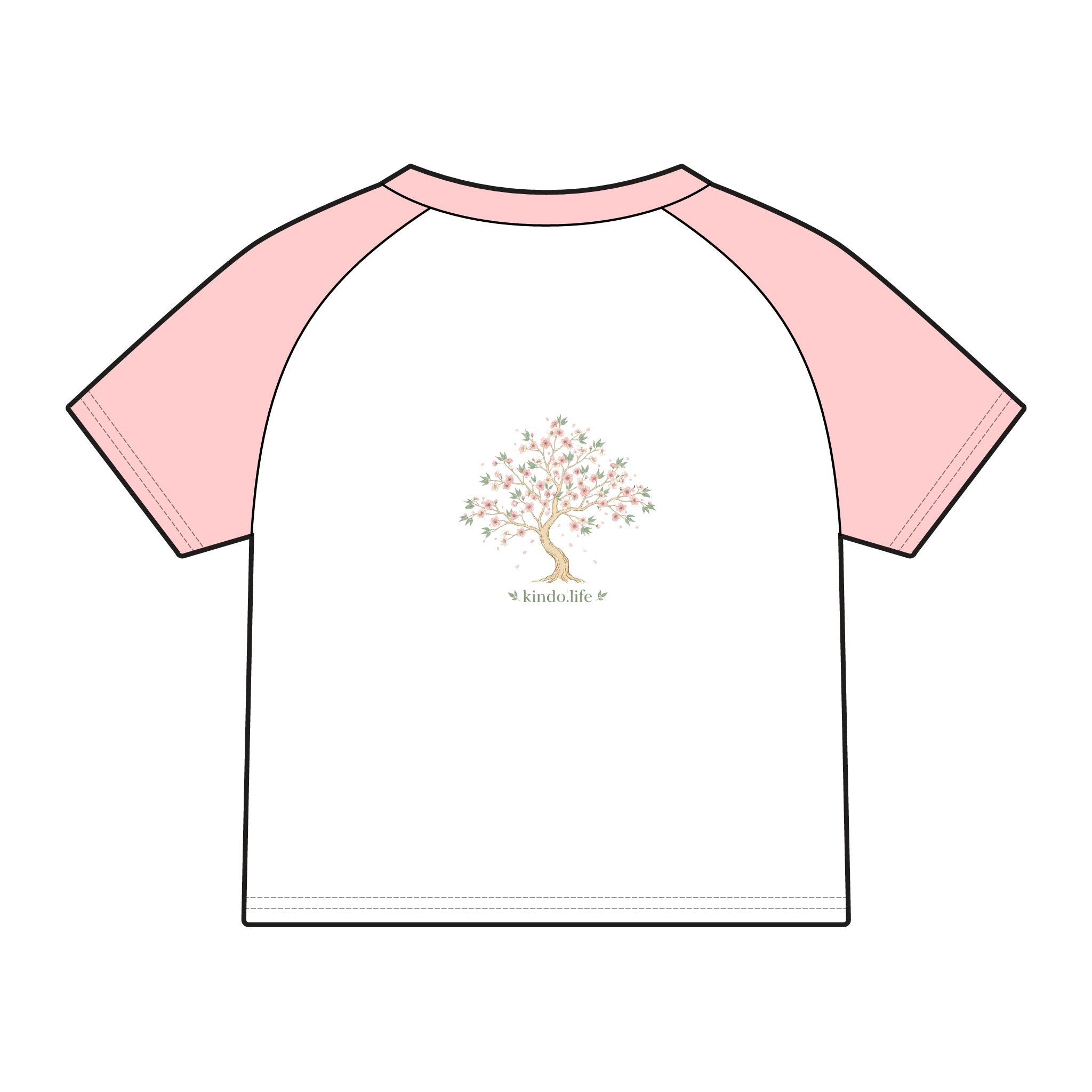 Women's Micro Rib Raglan Baby Tee