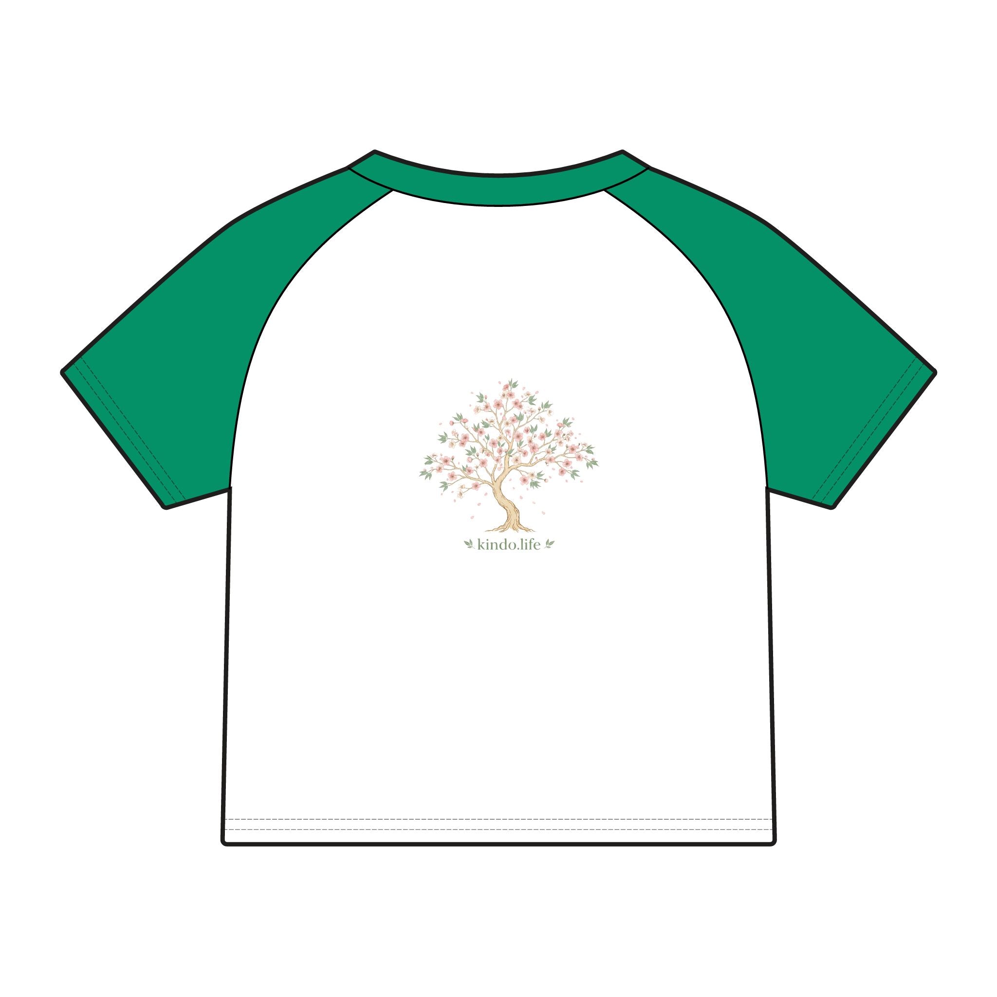 Women's Micro Rib Raglan Baby Tee