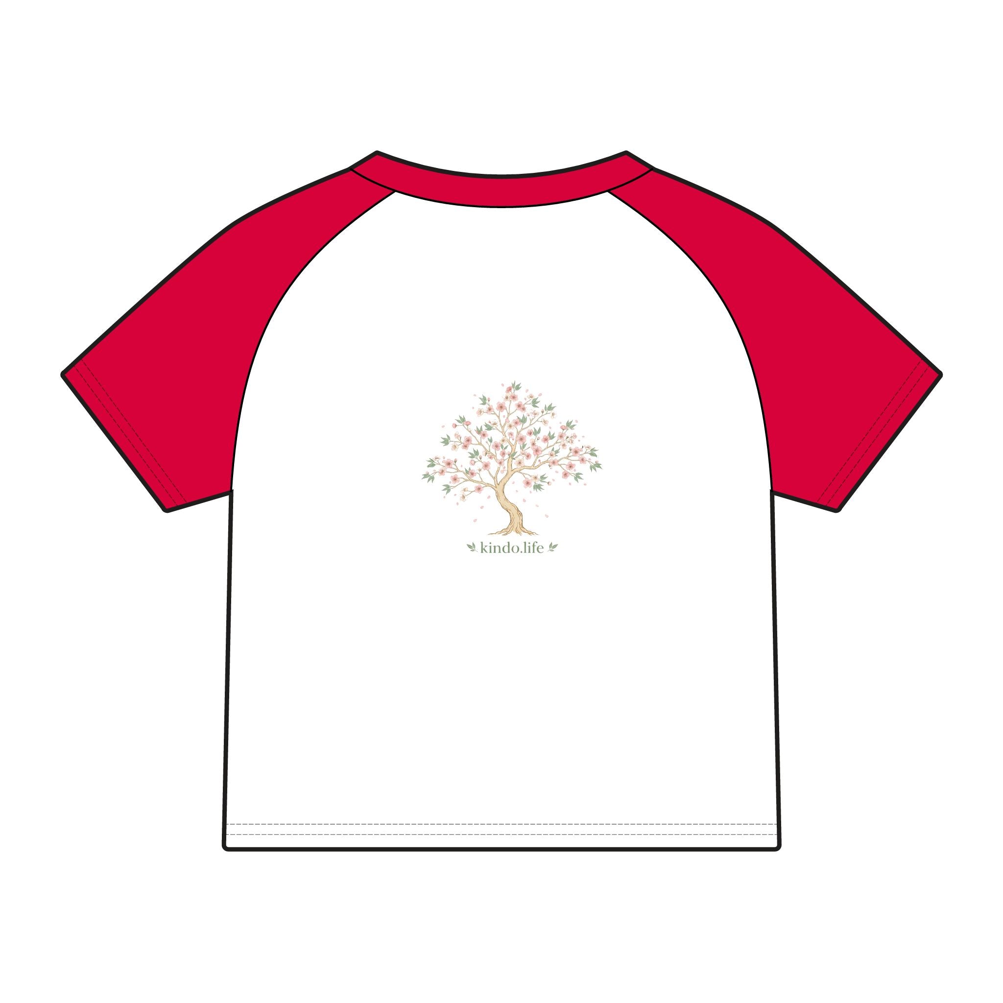 Women's Micro Rib Raglan Baby Tee
