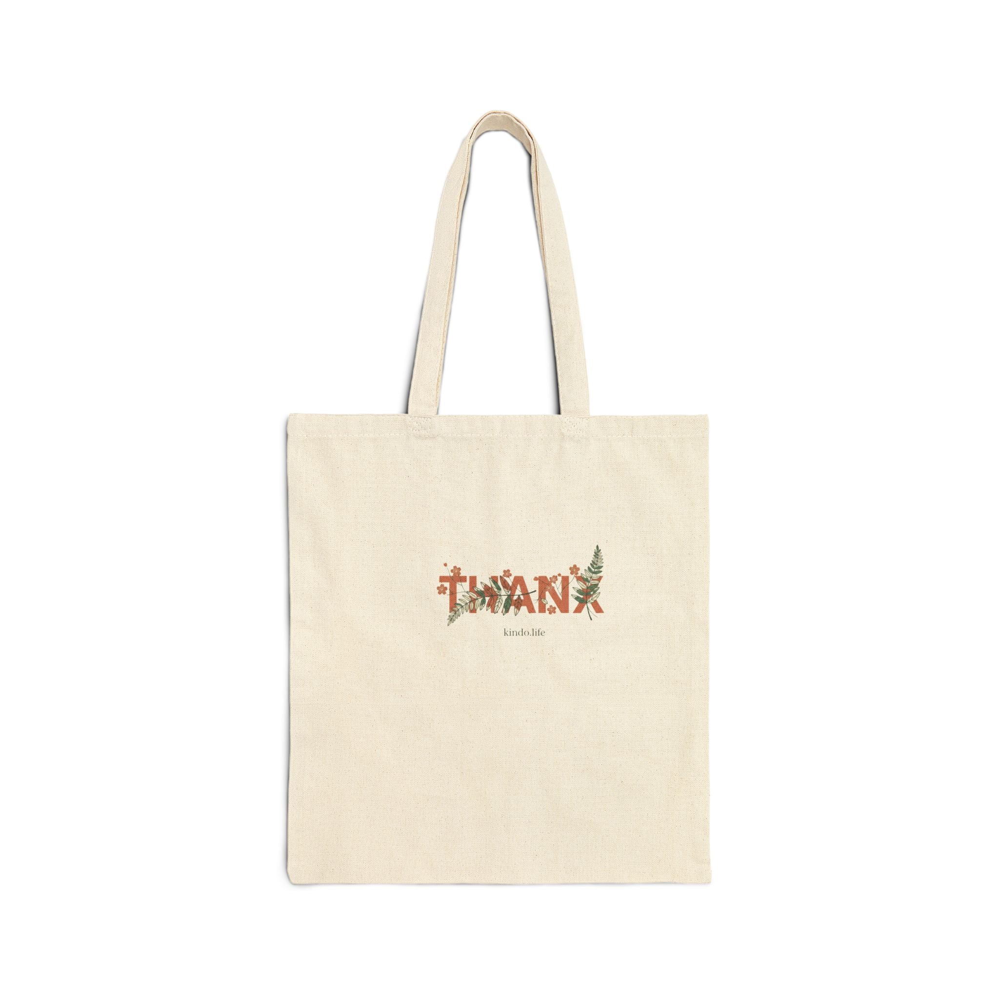 Cotton Canvas Tote Bag