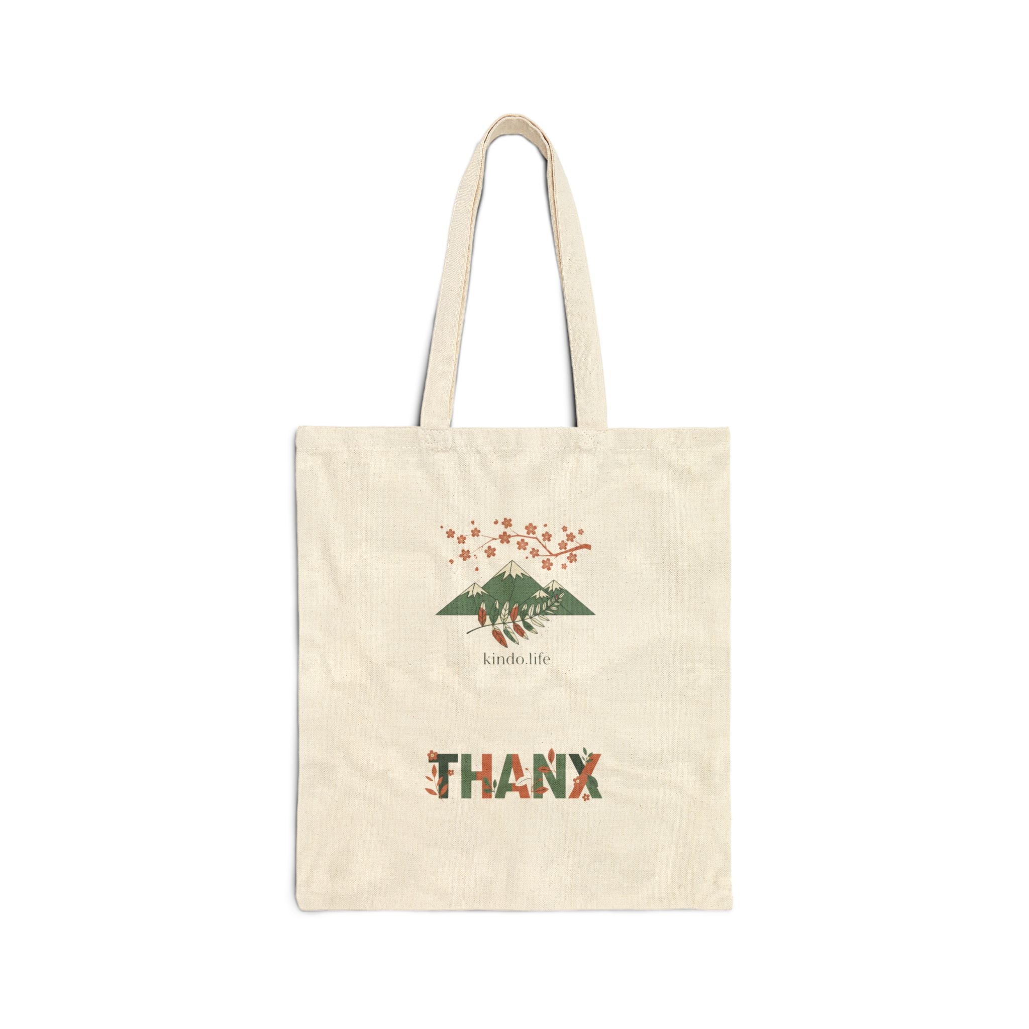 Cotton Canvas Tote Bag