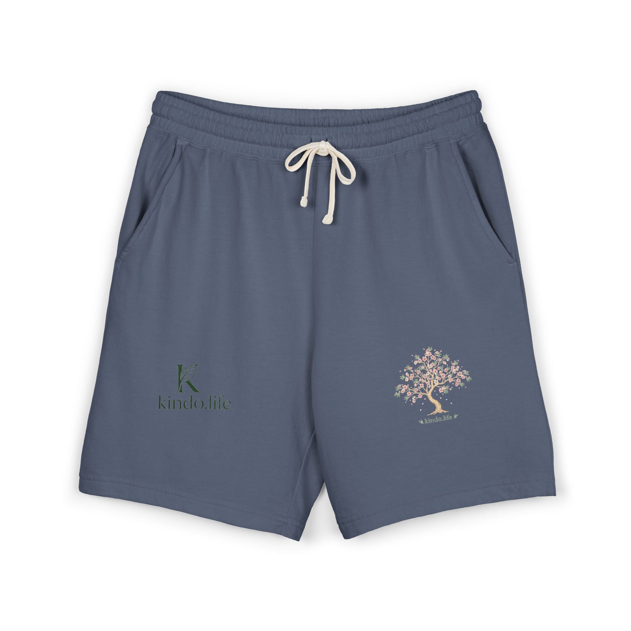 Unisex Garment-Dyed Lightweight Fleece Sweat Shorts
