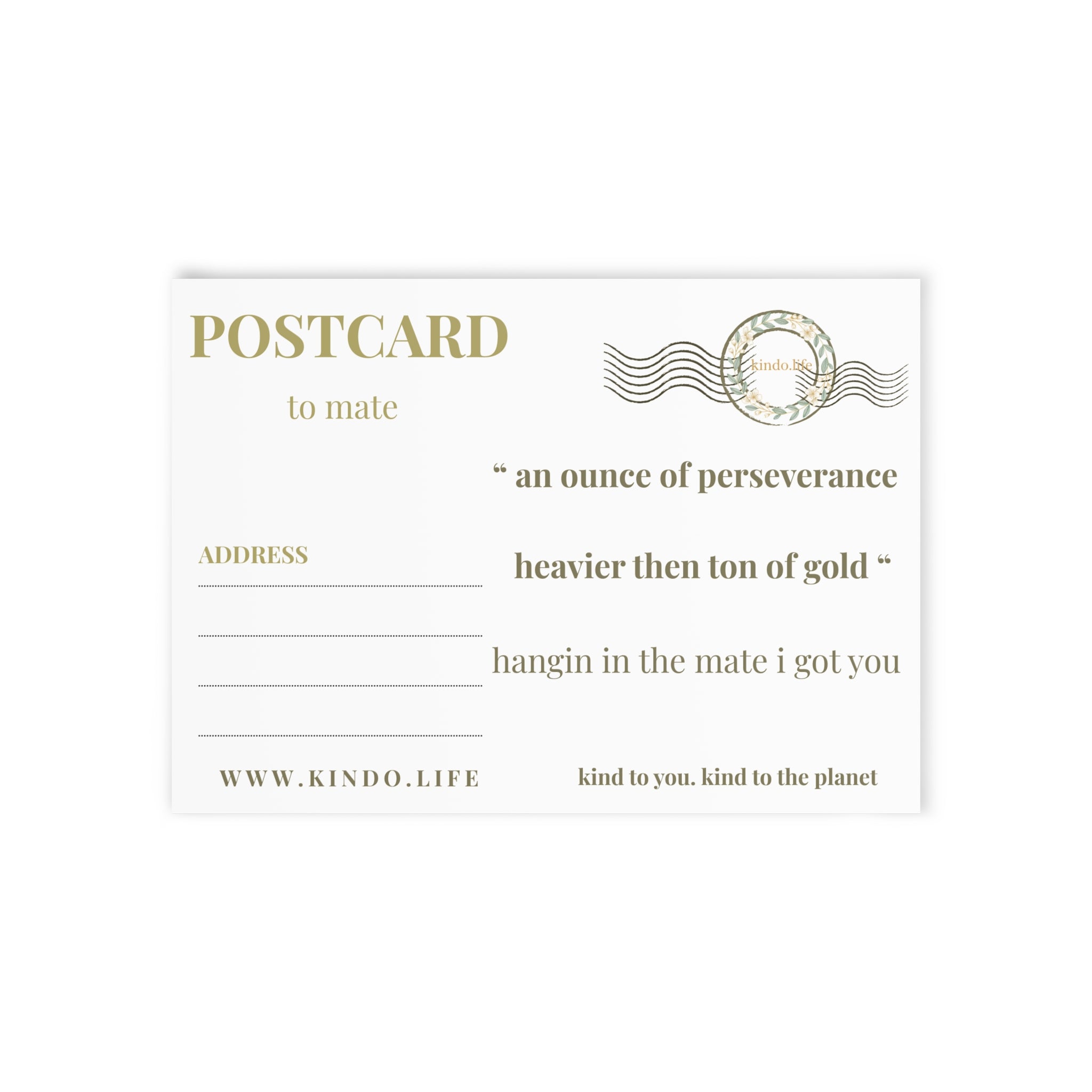 Holiday Cards (One-sided print)