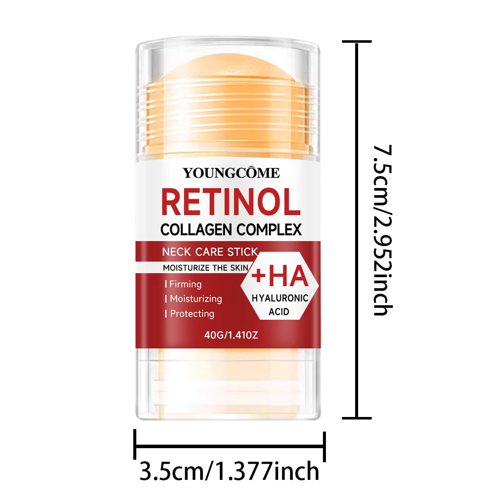 Retinol Face & Neck Firming Treatment Bar — Anti-Aging Cleansing Bar for Firmer, Smoother Skin