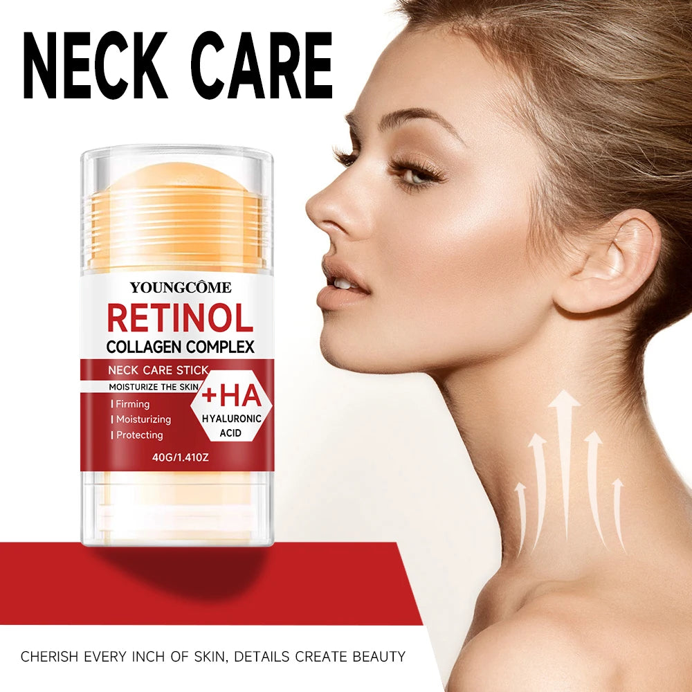 Retinol Face & Neck Firming Treatment Bar — Anti-Aging Cleansing Bar for Firmer, Smoother Skin
