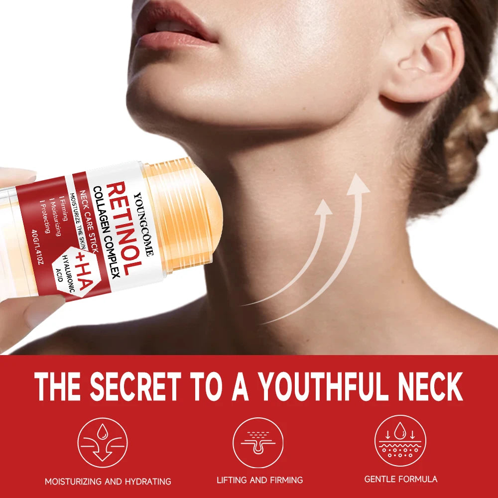 Retinol Face & Neck Firming Treatment Bar — Anti-Aging Cleansing Bar for Firmer, Smoother Skin