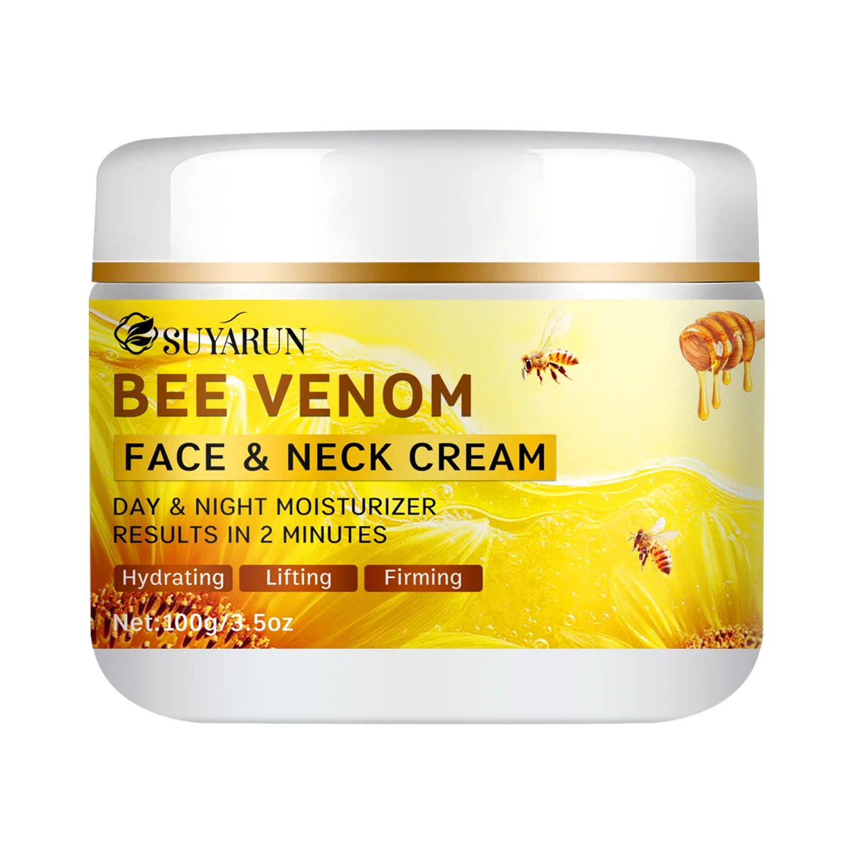 SUYARUN Bee Venom Collagen Anti-Aging Face Cream — Firming, Lifting & 24H Hydration