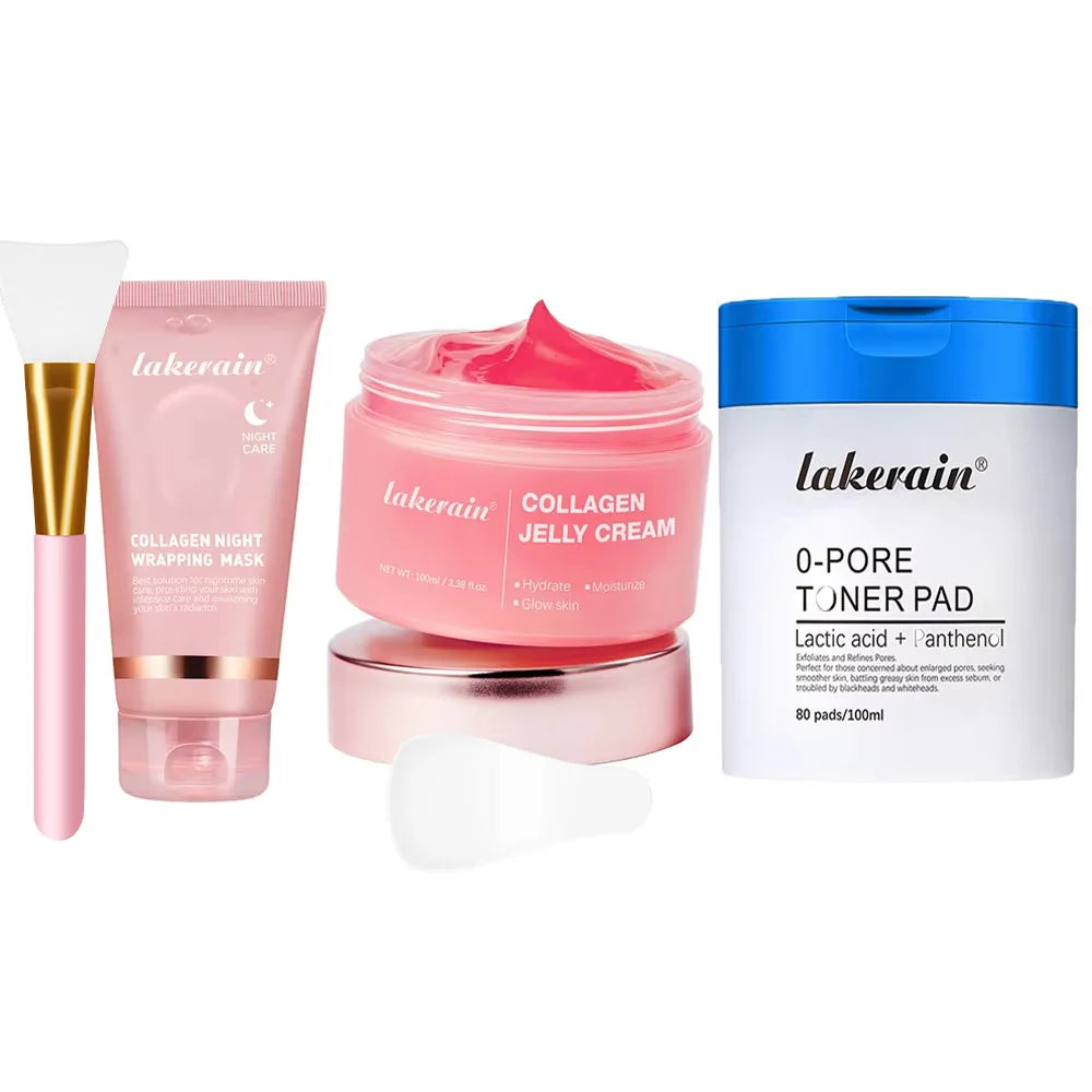 Korean Deep Collagen Peel Off Mask — Anti-Wrinkle Lifting & Overnight Skin Renewal