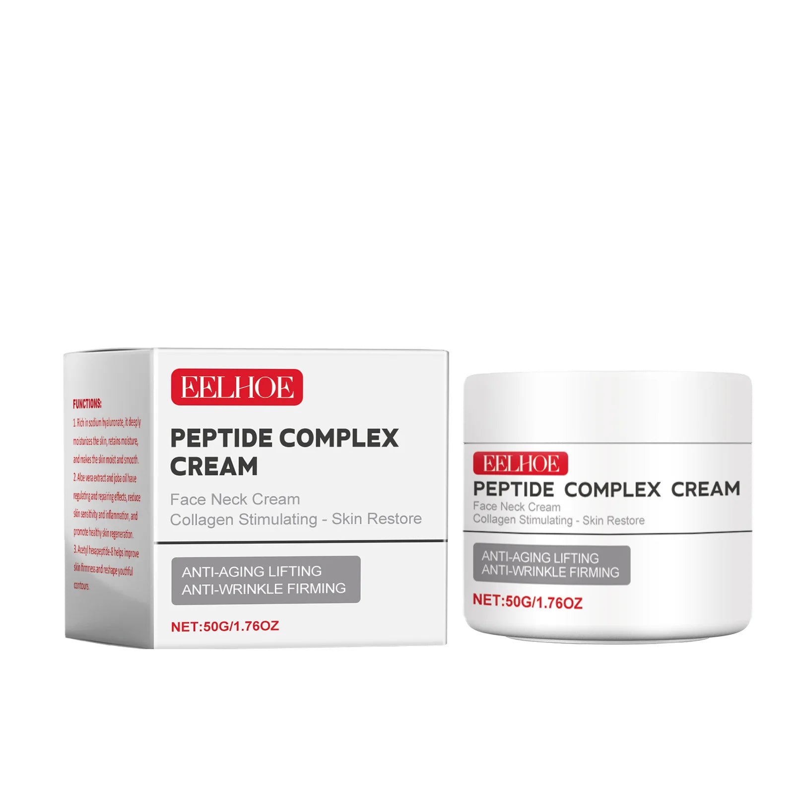 EELHOE Peptide Complex Face Cream — Firming, Lifting & Deep Moisturisation