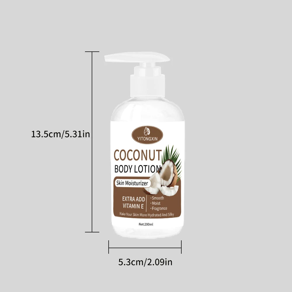 Coconut & Vitamin E Body Lotion — Deeply Nourishing Moisturiser for All Skin Types