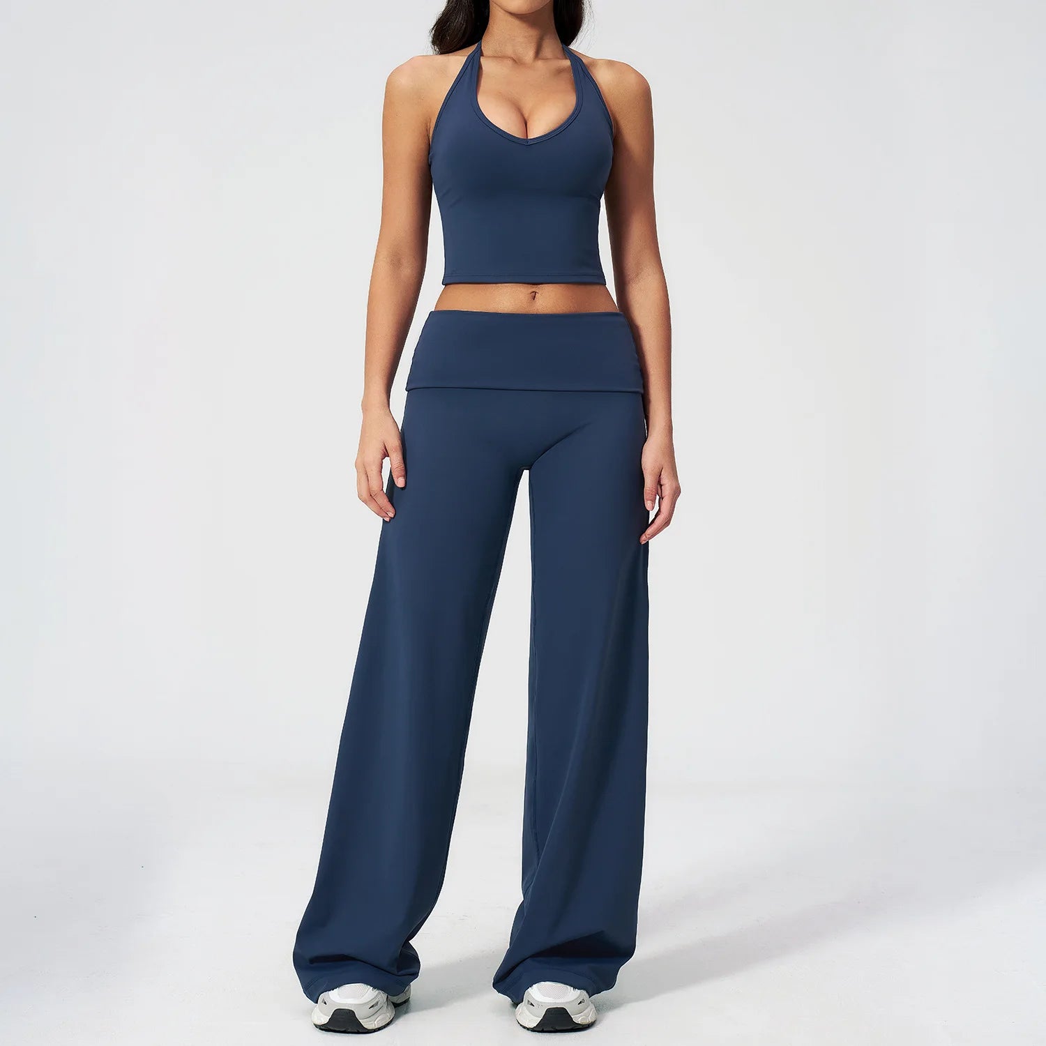 Yoga Set Sports Outfits Workout Outfits Fitness Athletic Wear Quick-dry Gym Set Women Tracksuit Running Workout Yoga Clothing