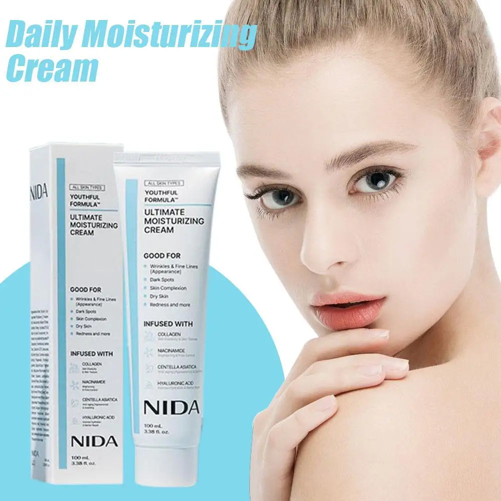 NIDA Multi-Action Rejuvenating Face Cream — Repairs Damage, Moisturises & Restores All Skin Types