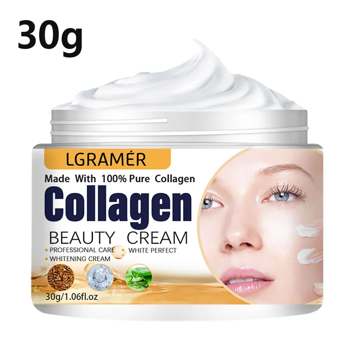 Korean Anti-Wrinkle Collagen Boost Cream — Face Lifting & Deep Nourishment