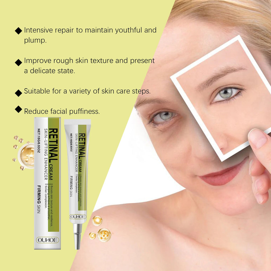 Anti-Aging Retinol Night Cream — Firming, Brightening & Deep Hydration for Dry & Sensitive Skin