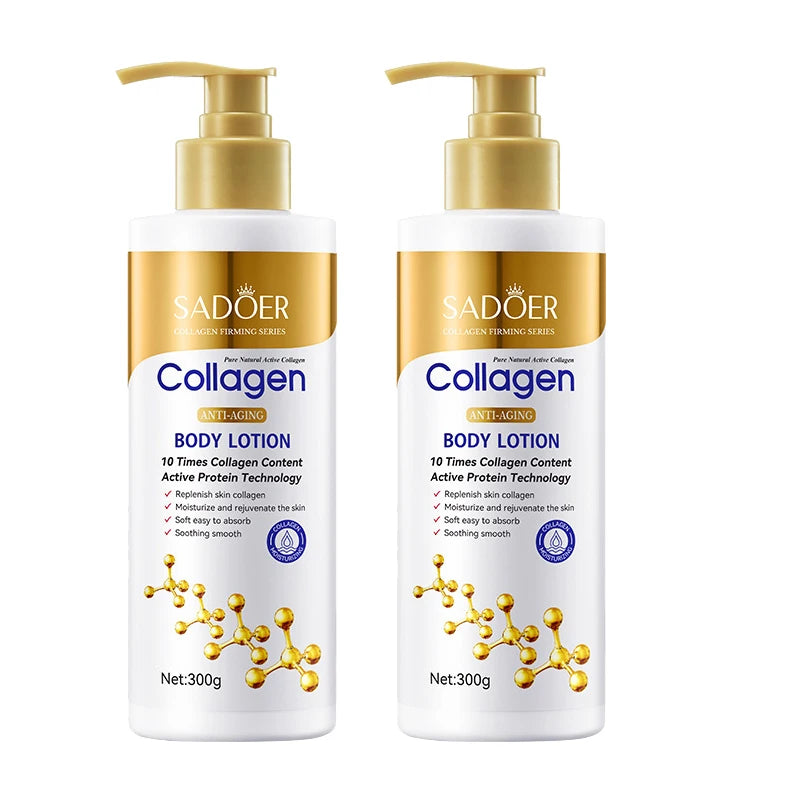 Collagen Body Lotion 300g — Firming & Intense Hydration for Soft, Toned Skin