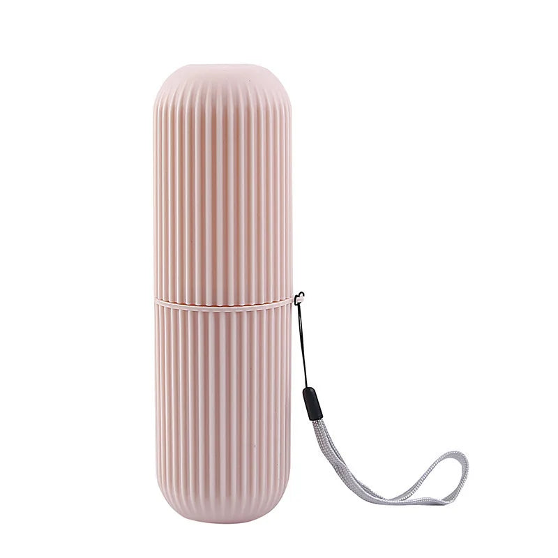Portable Toothpaste & Toothbrush Travel Case — Protective Storage Box for Camping & Travel