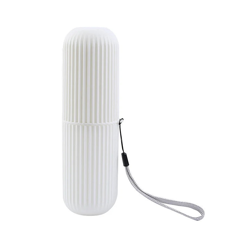 Portable Toothpaste & Toothbrush Travel Case — Protective Storage Box for Camping & Travel