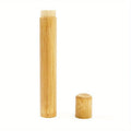 Handmade Bamboo Toothbrush Case — Eco-Friendly Travel Tube for Adults