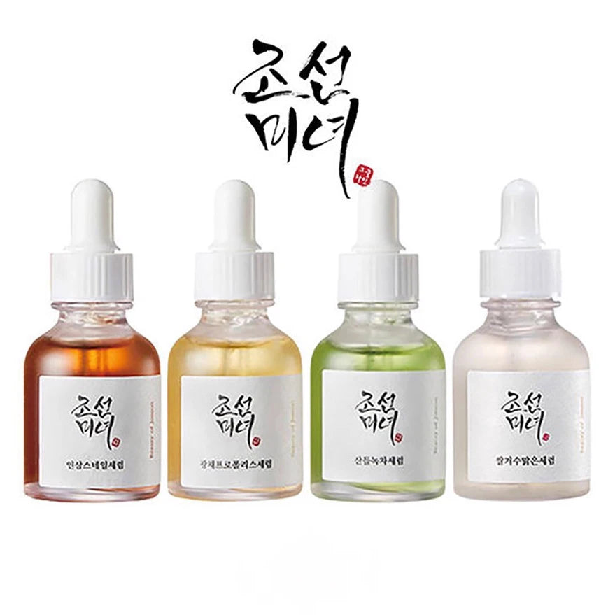 Korean Glow Deep Serum — Green Tea, Niacinamide, Snail Mucin & Ginseng Brightening Formula