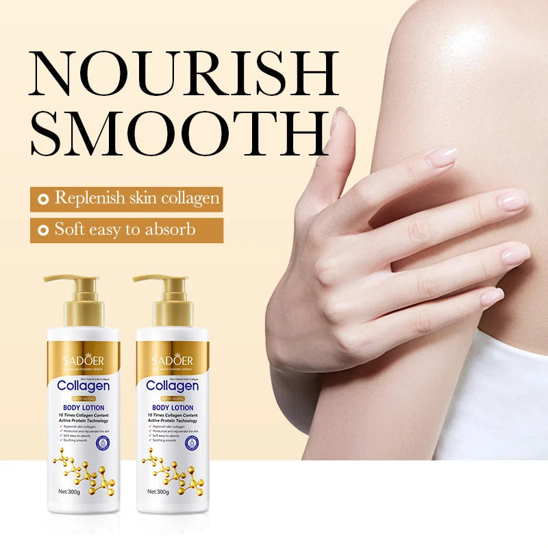 Collagen Body Lotion 300g — Firming & Intense Hydration for Soft, Toned Skin