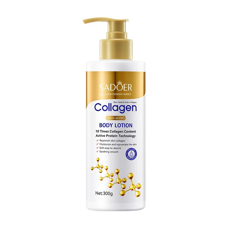 Collagen Body Lotion 300g — Firming & Intense Hydration for Soft, Toned Skin