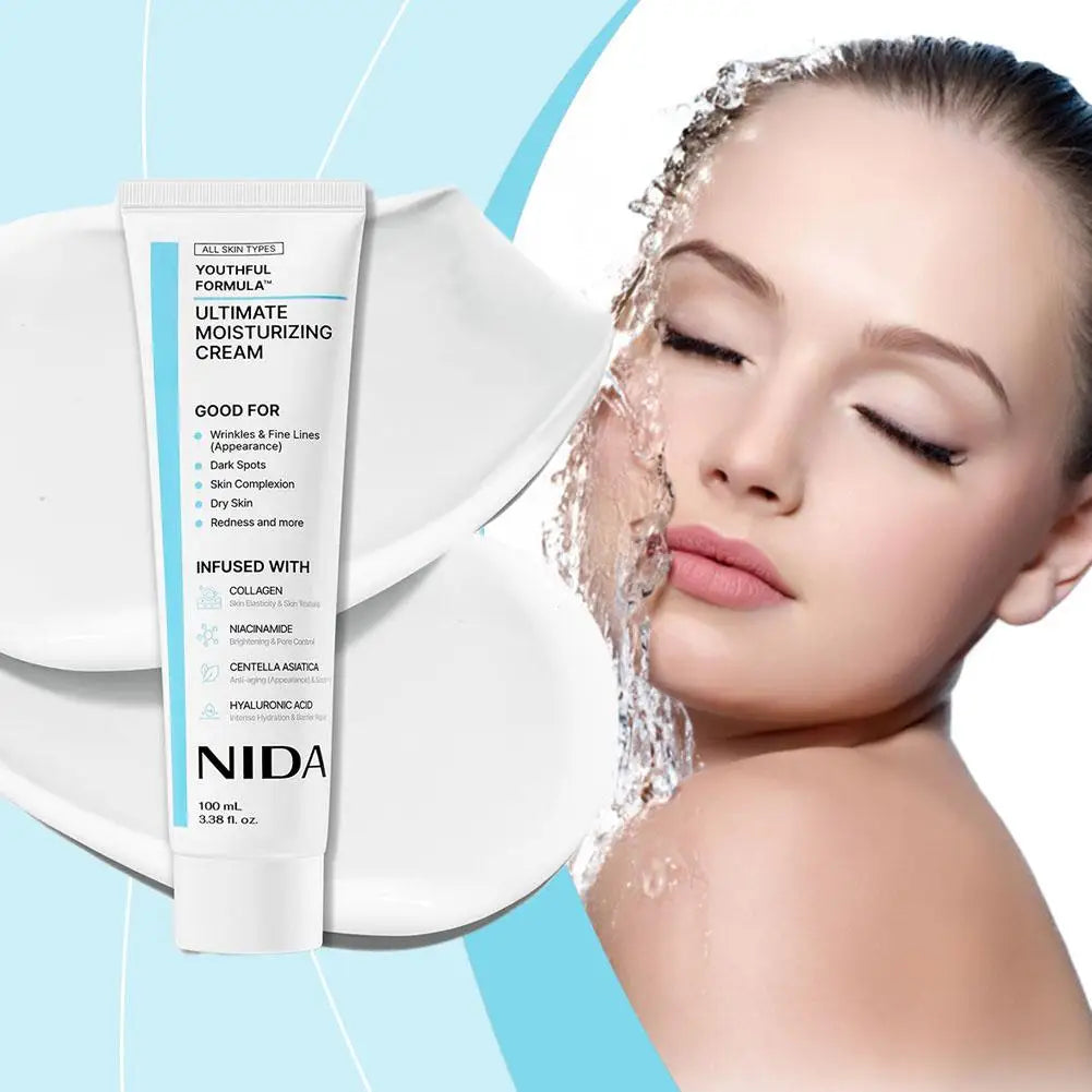 NIDA Multi-Action Rejuvenating Face Cream — Repairs Damage, Moisturises & Restores All Skin Types