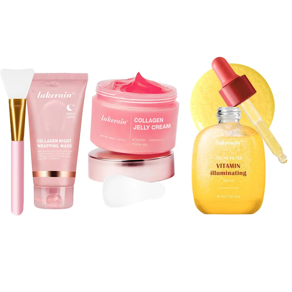 Korean Deep Collagen Peel Off Mask — Anti-Wrinkle Lifting & Overnight Skin Renewal