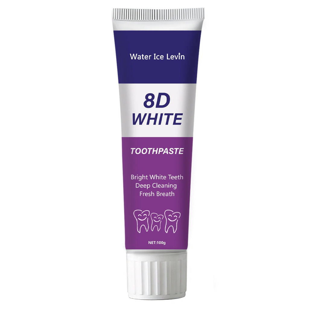 8D Snow Whitening Toothpaste — Natural Plant Extracts for a Brighter, Fresher Smile