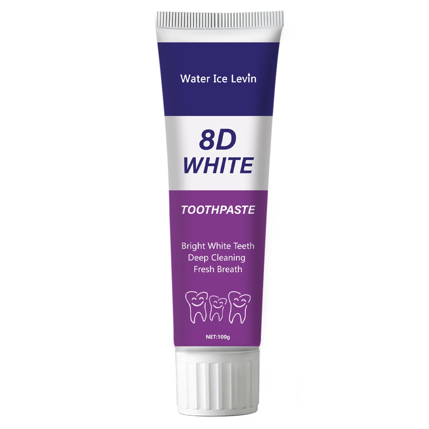 8D Snow Whitening Toothpaste — Natural Plant Extracts for a Brighter, Fresher Smile