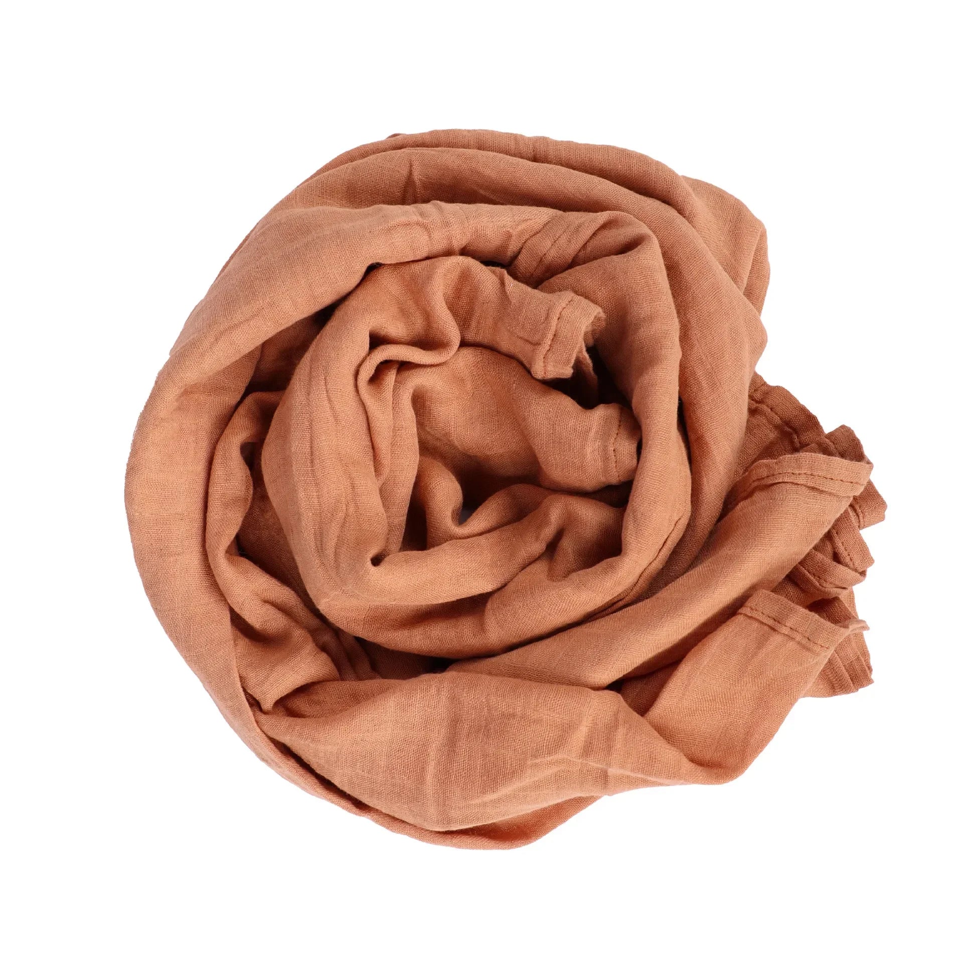 Baby Swaddle Bamboo Cotton Blanket Wrap Gauze Feeding Scraf Burp Cloths Bath Towel Baby Swaddle Small Size Solid Color BabyStuff
