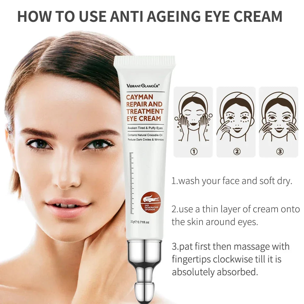 Peptide Collagen Eye Cream — Reduces Dark Circles, Puffiness & Anti-Wrinkle Under-Eye Treatment