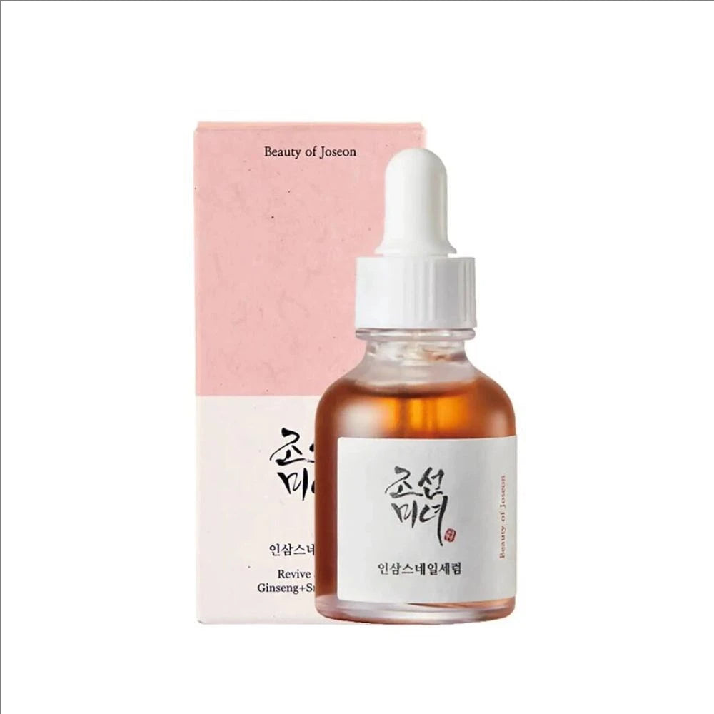 Korean Glow Deep Serum — Green Tea, Niacinamide, Snail Mucin & Ginseng Brightening Formula