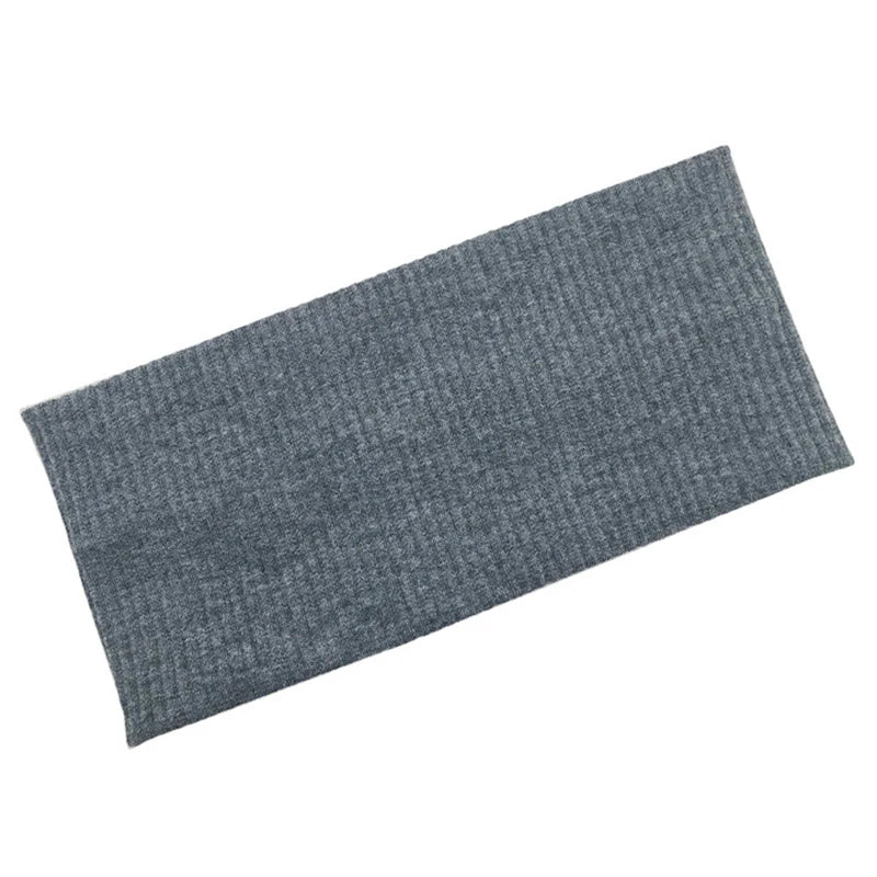 Yoga Hair Bands Sports Headband Knitted Fitness Yoga Headwear Solid Color Sports Elastic Headbands for Women Hair Accessories