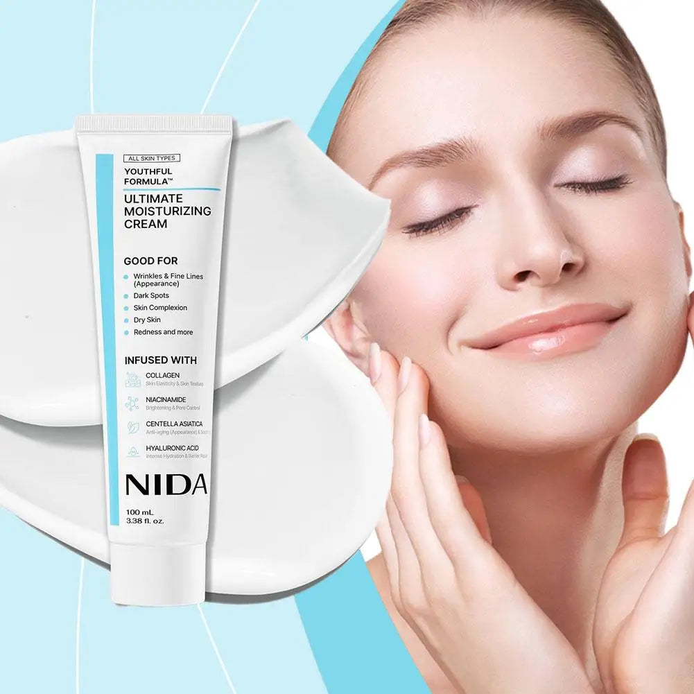 NIDA Multi-Action Rejuvenating Face Cream — Repairs Damage, Moisturises & Restores All Skin Types