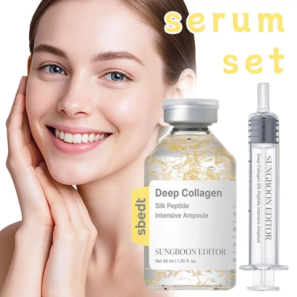 Collagen Peptide Anti-Aging Ampoule Serum — Concentrated Firming, Lifting & Wrinkle Repair