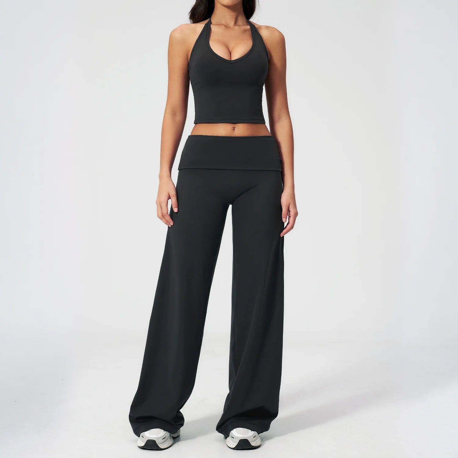 Yoga Set Sports Outfits Workout Outfits Fitness Athletic Wear Quick-dry Gym Set Women Tracksuit Running Workout Yoga Clothing