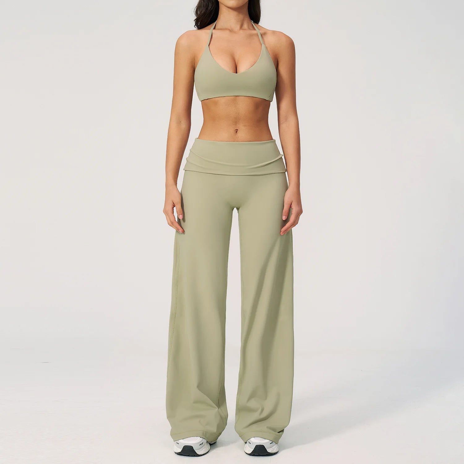Yoga Set Sports Outfits Workout Outfits Fitness Athletic Wear Quick-dry Gym Set Women Tracksuit Running Workout Yoga Clothing