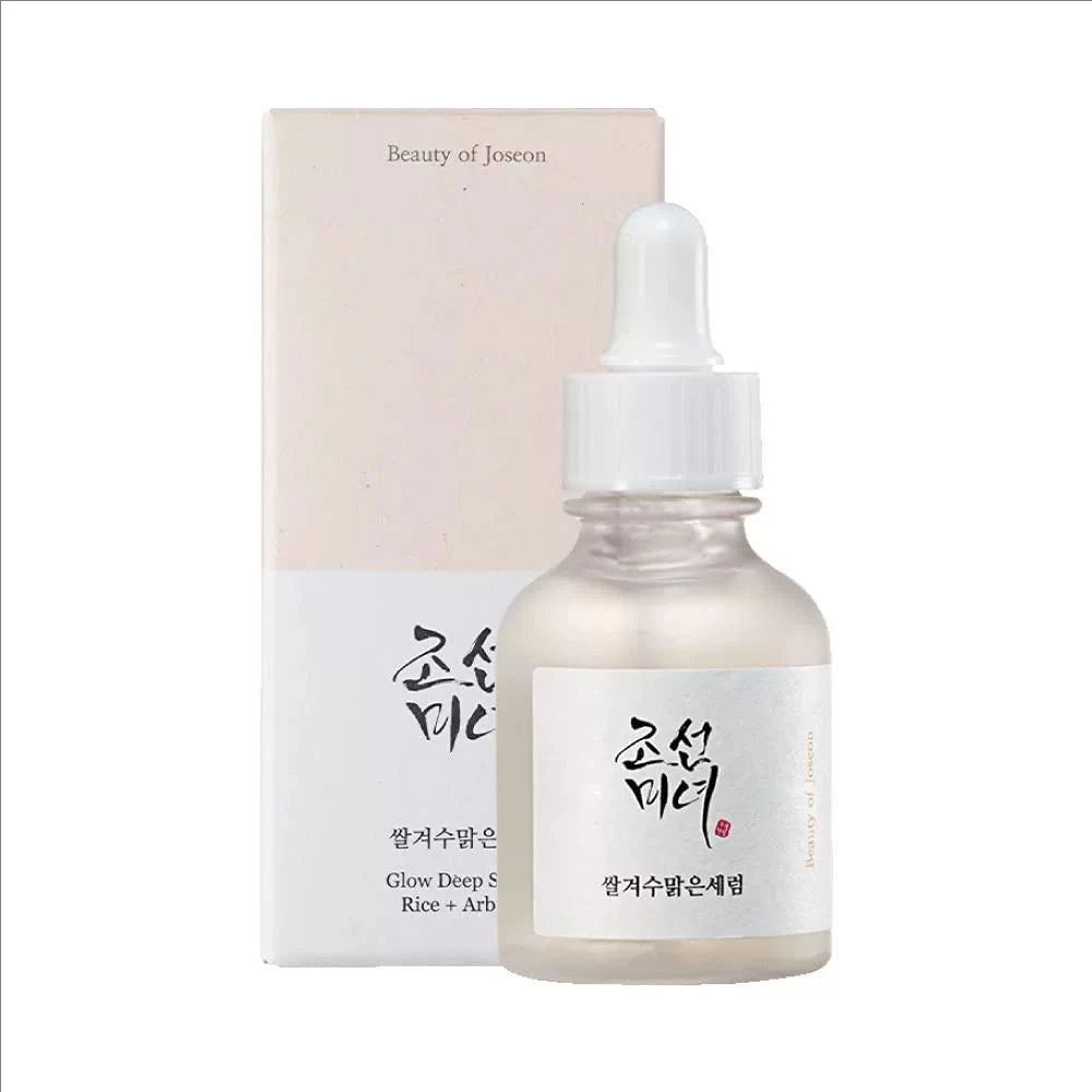 Korean Glow Deep Serum — Green Tea, Niacinamide, Snail Mucin & Ginseng Brightening Formula