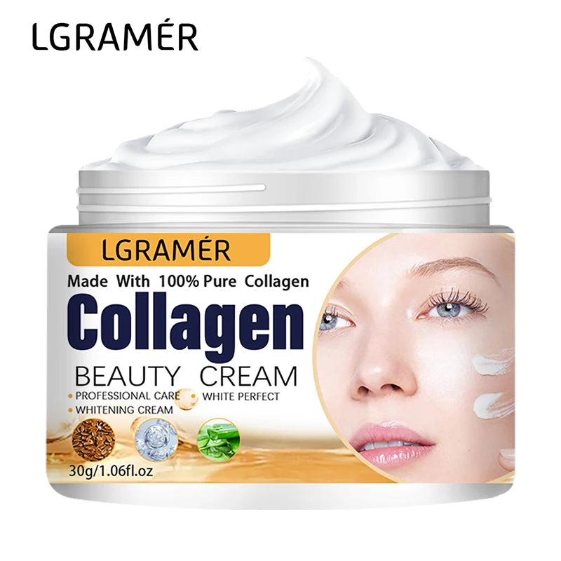 Korean Anti-Wrinkle Collagen Boost Cream — Face Lifting & Deep Nourishment