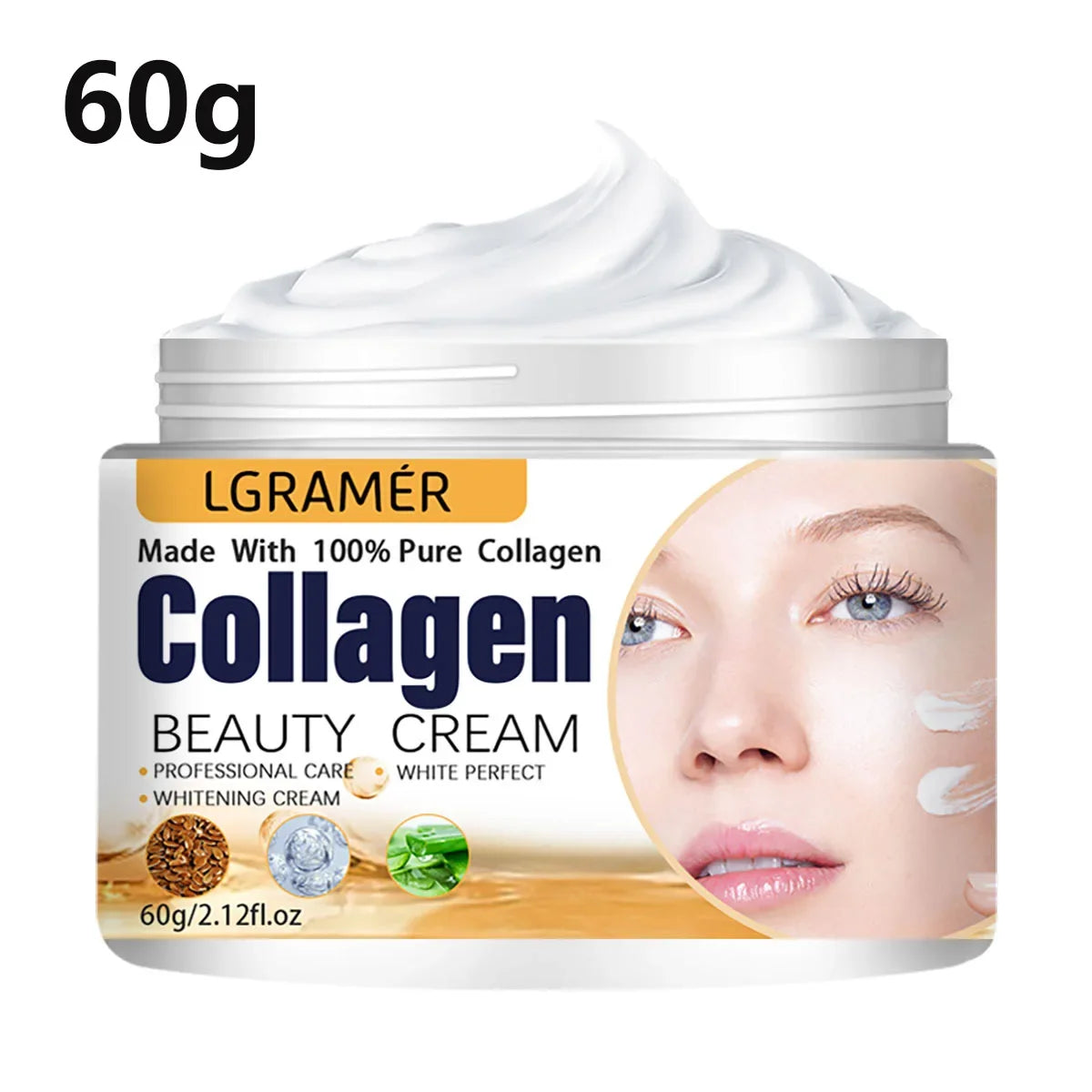 Korean Anti-Wrinkle Collagen Boost Cream — Face Lifting & Deep Nourishment