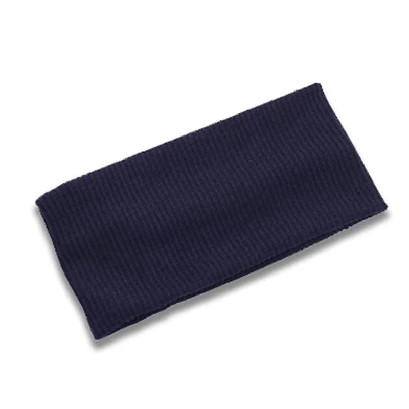 Yoga Hair Bands Sports Headband Knitted Fitness Yoga Headwear Solid Color Sports Elastic Headbands for Women Hair Accessories