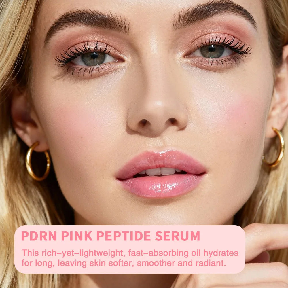 Salmon DNA PDRN Pink Peptide Glow Serum — Korean Skin Brightening & Cellular Regeneration
