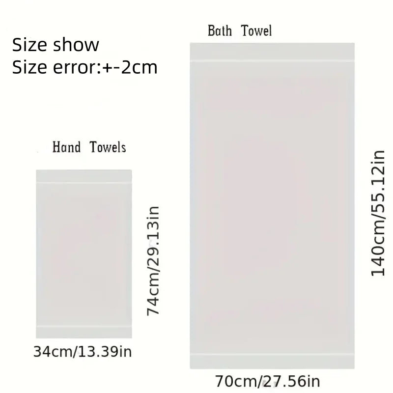 1/4/6PCS Bamboo Bathroom Towels 34x74cm 70X140cm Luxury Hand Face Adult Bath Towel Sets Washcloths Hotel Home Daily Use Towel 타월